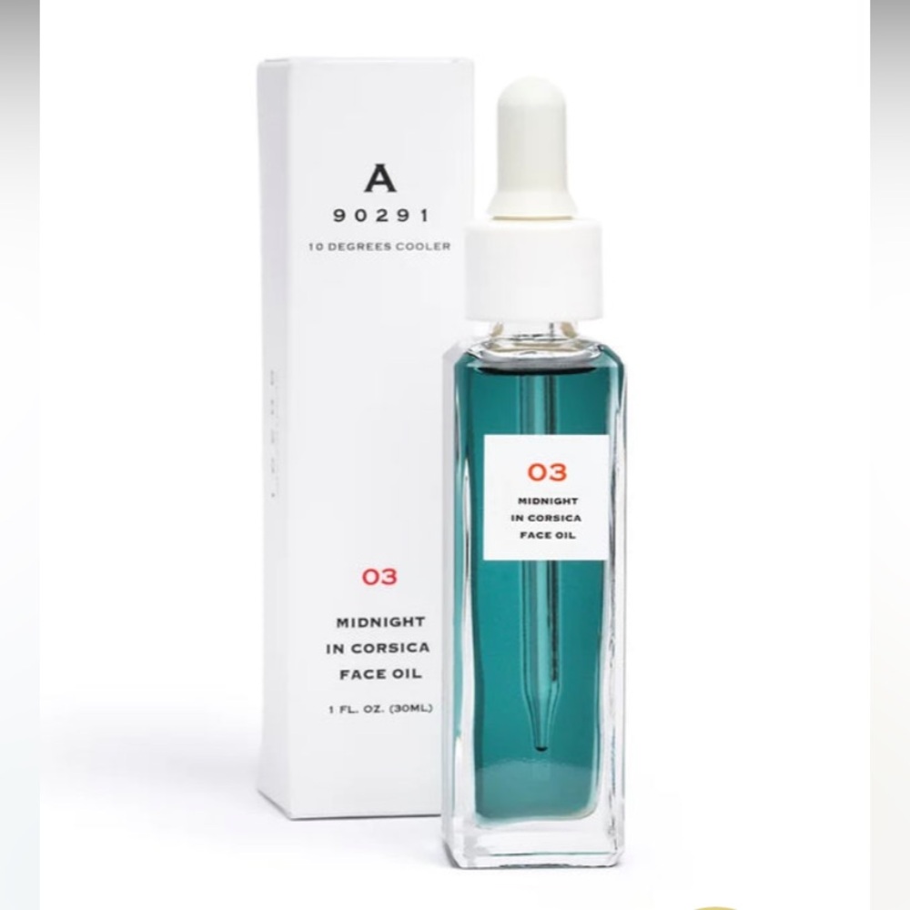 Apothecary 90291 By 10 Degrees Cooler 03 Midnight in Corsica Face Oil ~ NIB! 💙